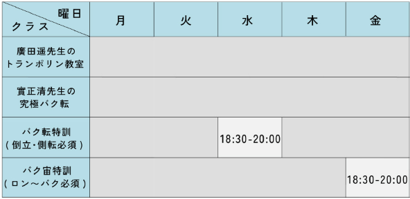 ムーブ体操クラブ スポーツパーク箕面